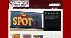 Desktop Screenshot of jimbosquickstop.com